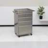 Stainless steel in silver color
