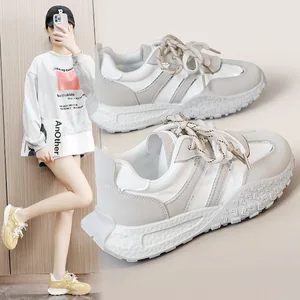 Rd4315 Customized Women's Summer Sports Sneakers Breathable Anti-Slip Thick Bottom Shoes Casual Shoes