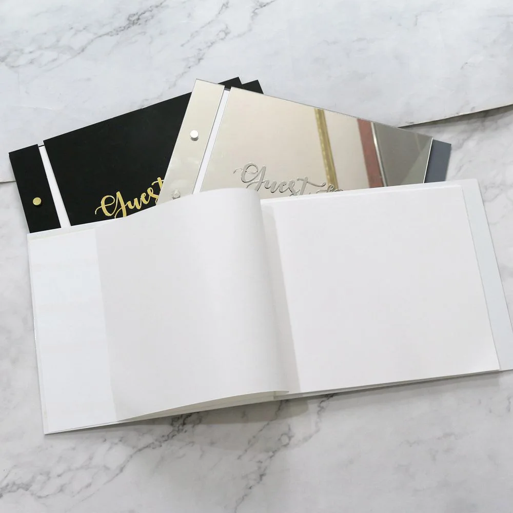 Высококачественная Свадебная Гостевая книга, Заказная акриловая тетрадь в твердую обложку, свадебная тетрадь, гостевая книга для приема гостей