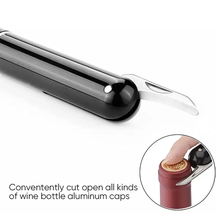 Top seller custom pen style bar accessories gifts air pump wine opener corkscrew wine bottle opener