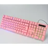 Teclado individual rosa G103