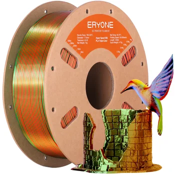 Eryone Best Quality 1kg 1.75mm Galaxy PLA 3D Printer Filament for FDM Printer Premium Plastic Rods
