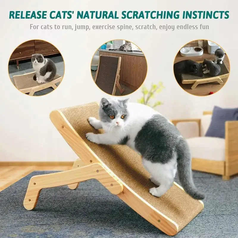 Cat Scratcher Cardboard Corrugated Cat Scratcher,Vertical Horizontal