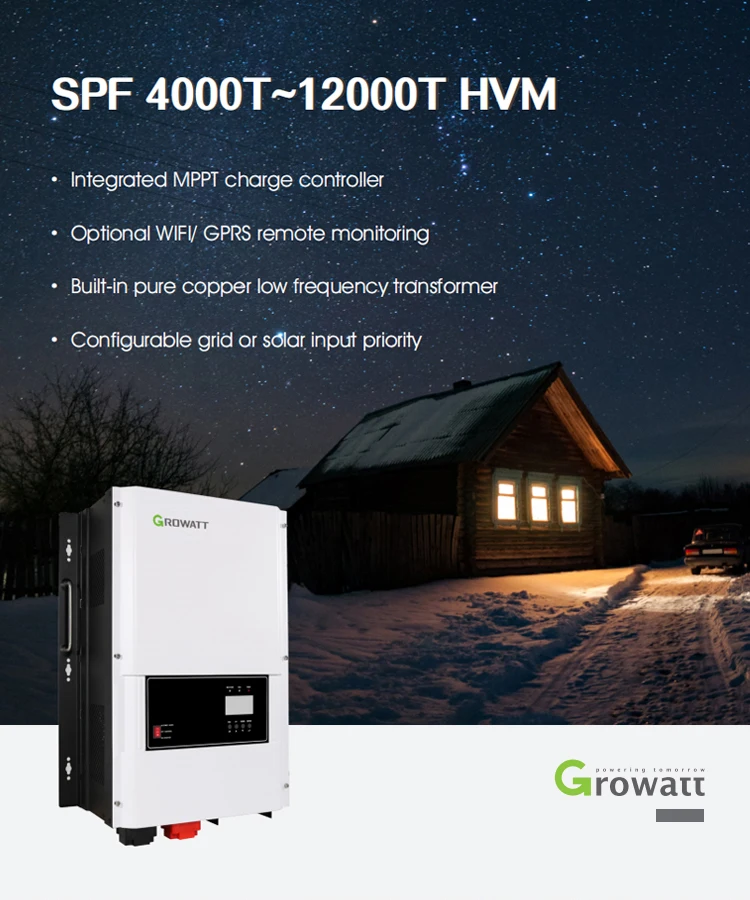 Growatt Spf 800012000t Hvm 8kw 10kw 12kw Off Grid Solar Inverter Buy