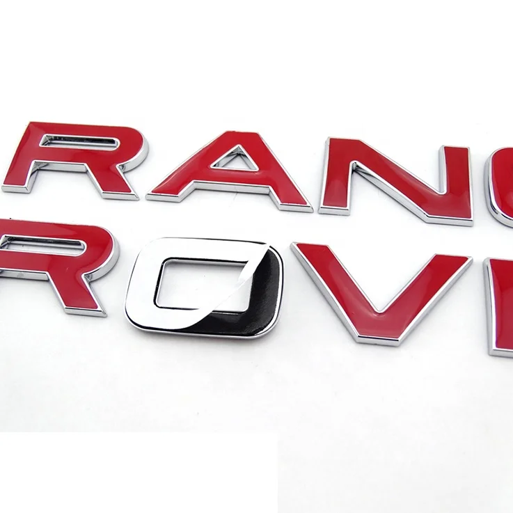 Logo Chrome Car Emblem 32mm Limited Edition High Performance Letters for RANGE ROVER Decal Badge Car Stickers