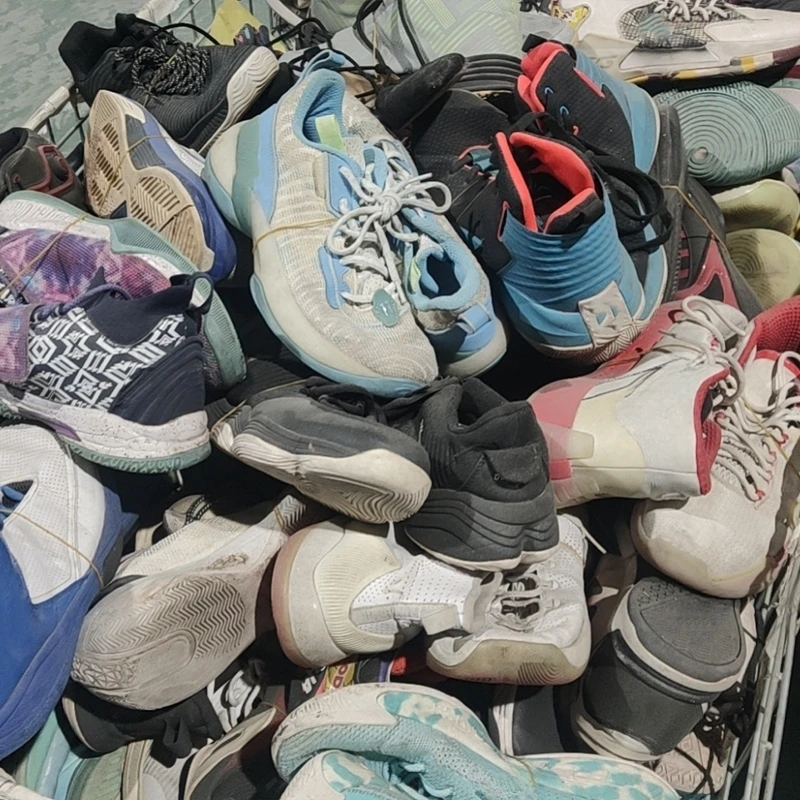 Used Men Sport Shoes Wholesale Used Shoes Branded Original 2nd Hand  Basketball Shoes