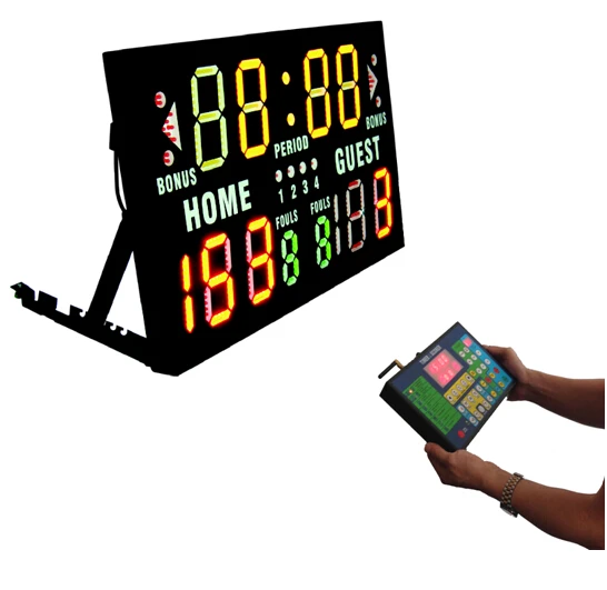 Electronic Portable Scoreboard Led Score Board Digital Battery ...