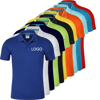 Factory price polyester cotton plain blank men polo shirts custom logo printed men's polo t shirt