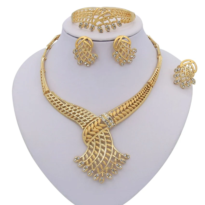 Yulaili - Nigerian Wedding Jewelry Set 