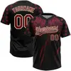 Black and Crimson