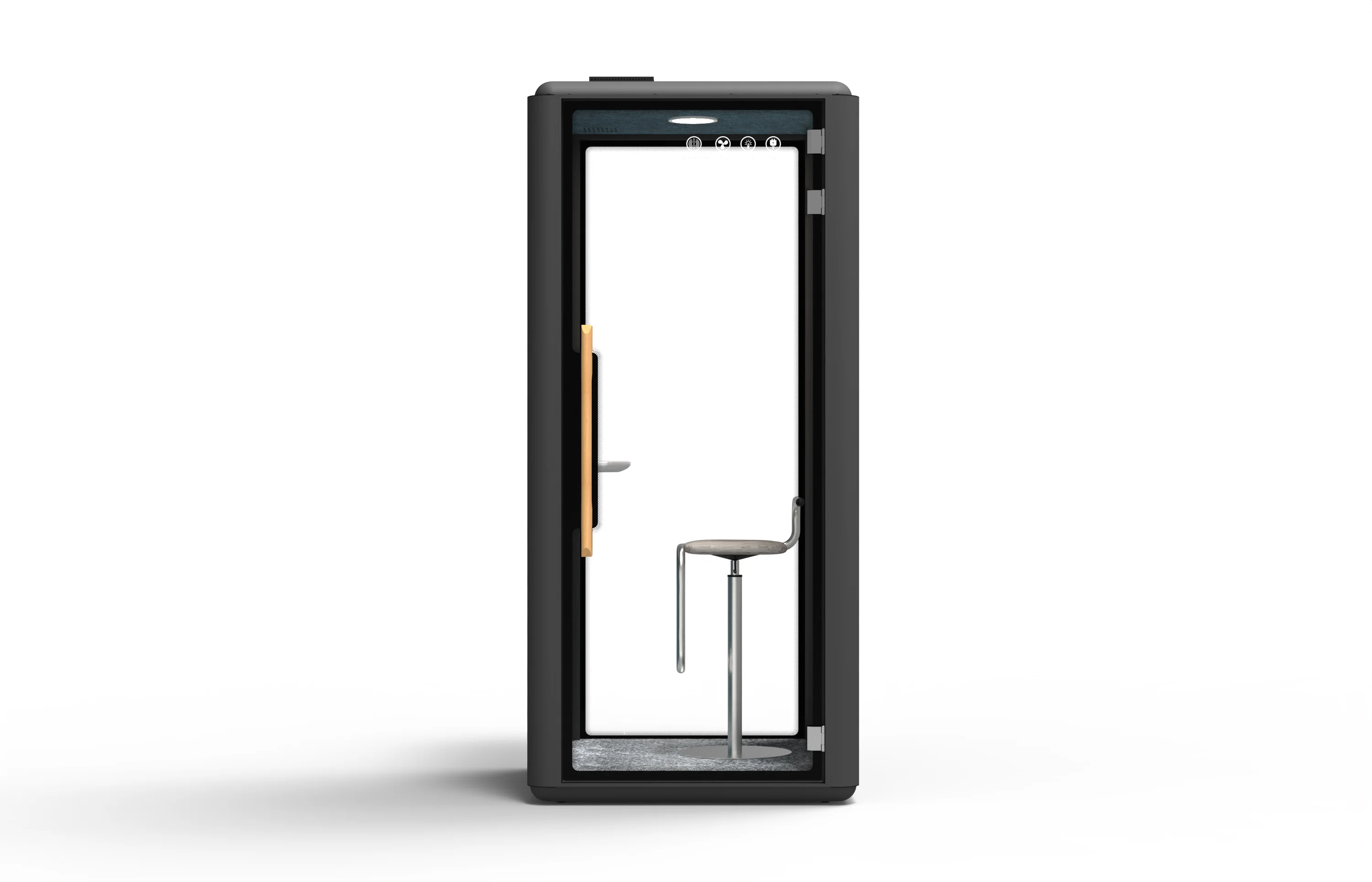 2025 Factory Wholesale Modern Luxury Leisure Booth Small Medium Large Private Pods Aluminum Alloy Soundproof And Movable 16