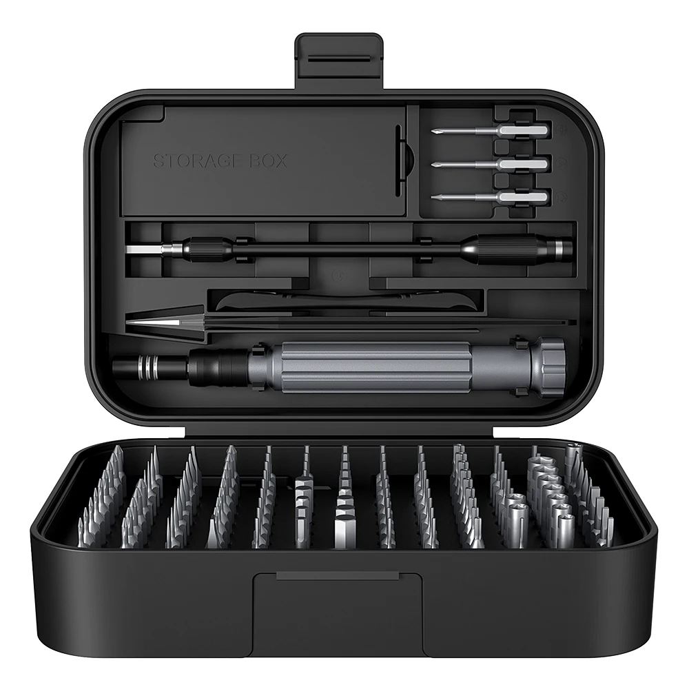 BEST 130 in 1 Precision Screwdriver Bits Multi-function Professional Repair Tool Kit Magnetic Driver Kit for Cell Phone Computer