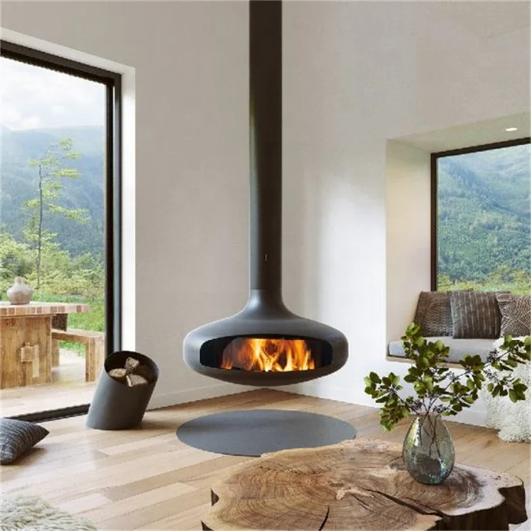 Rotating Fireplace Hotel And Indoor Rotating Suspended Hanging Fireplace - Buy Fireplaces ...