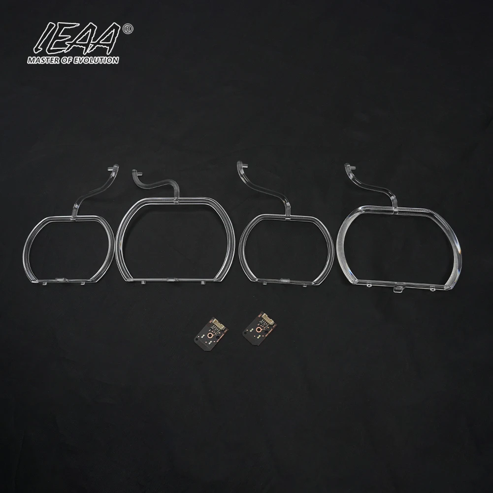 Car Led Tube DRL Light Guide Strip Acrylic Tube PCB Daytime Running Light Strip Fit for BMW 5 Series G30 Low Spec 2018-2020