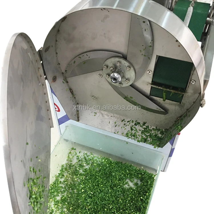 High Quality Dicing Machine Adjustable Thickness Automatic Parsley Vegetable Cutting Machine Leaf Stem Lettuce Vegetable Cutting - Image 3