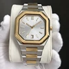 Two tone white dial