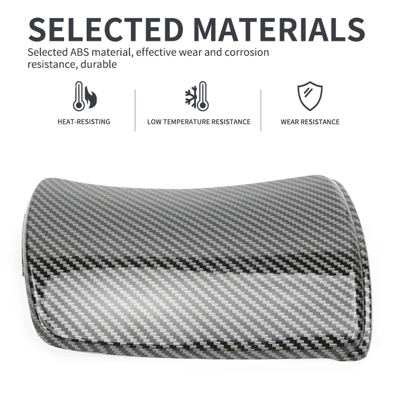 Applicable for NMAX-155 2020-2024 Black Carbon Motorcycle Fairings Body Accessories ABS Plastic Fuel Gas Oil Tank Cap Cover