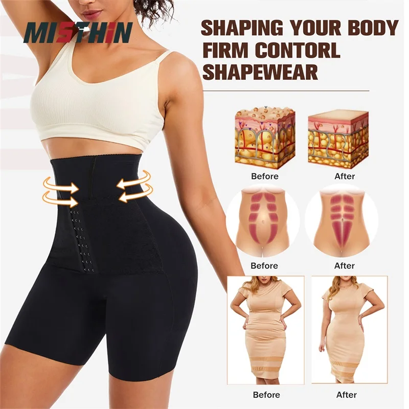 Custom Full Corset Hip Panty Underwear Women Waist Trainer Body Butt Lifter Tummy Control Shaper Bodysuit Shapewear for Women details