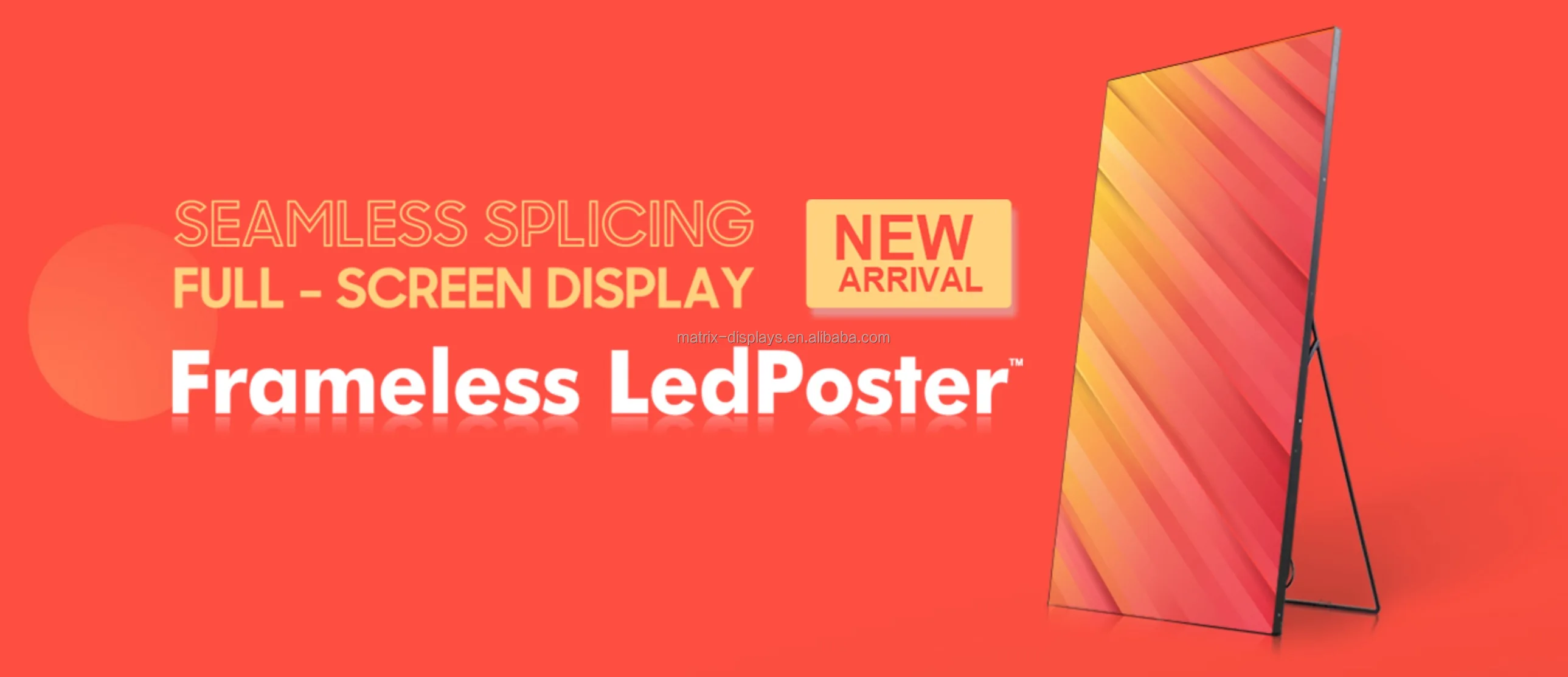 5000nits Indoor Led Poster Display P2.5 P2 P3 USB 4G Smart Control Frontage