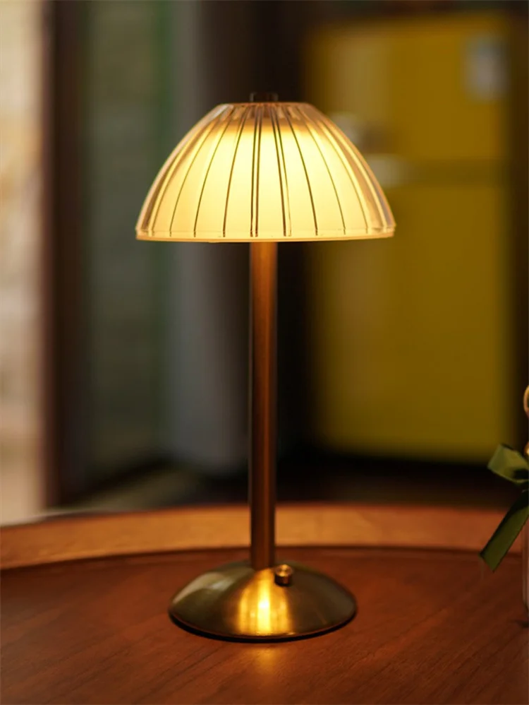 Creative Retro LED Bar Table Lamp for Bedroom Outdoor Simple USB ...