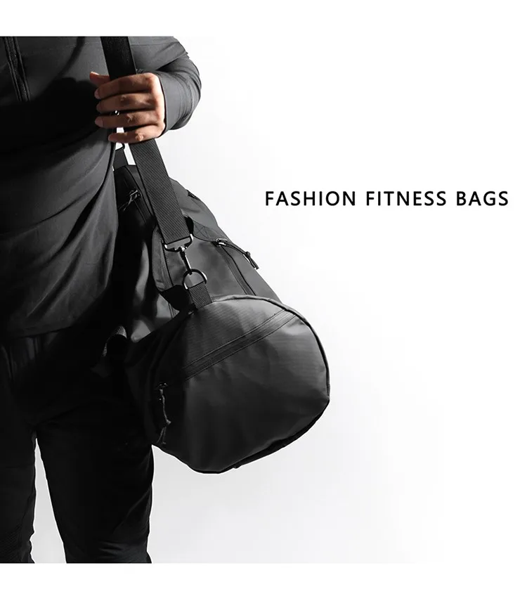 Custom logo sports gym travel duffel sling shoulder bag high quality waterproof men women travel bags luggage