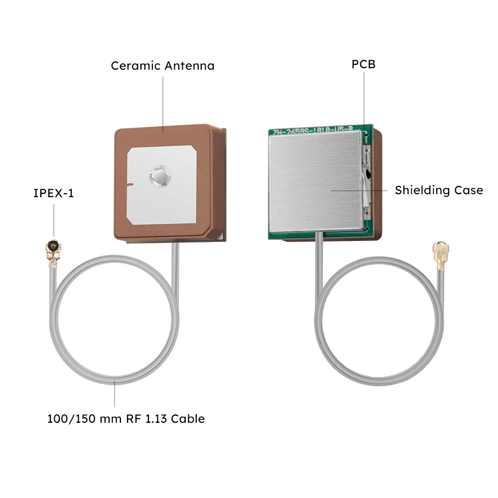 High Performance GPS/BDS/GLONASS Multi-Band Internal Embedded Active Ceramic Gps Patch Antenna, Multi-System Ceramic GPS Antenna