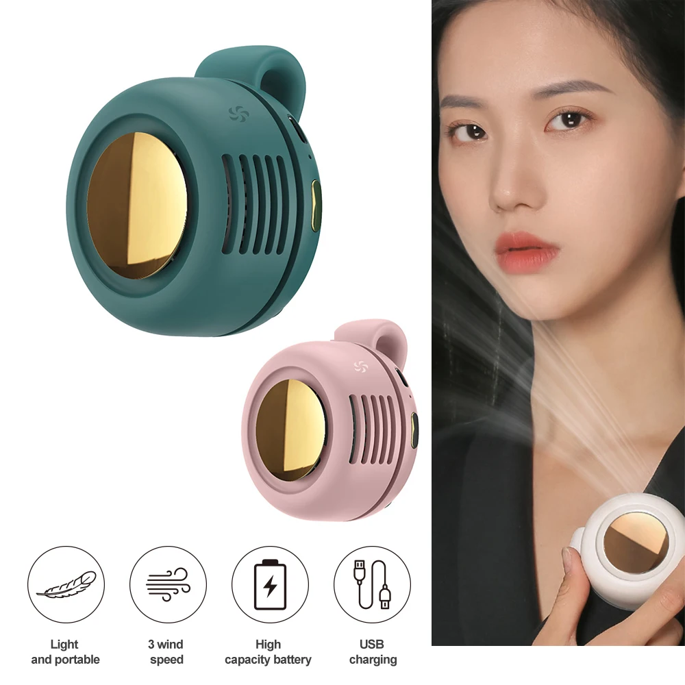 Portable Bladeless Rechargeable Fan for Outdoor & Indoor Use
