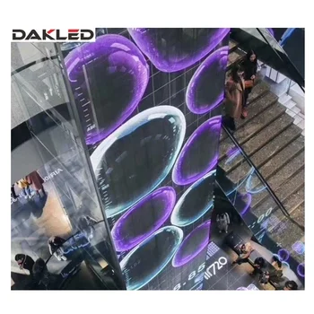 High Transparency Outdoor led Video Screen IP65 Mesh Curtain P10 P15 Building Facade led Video Display