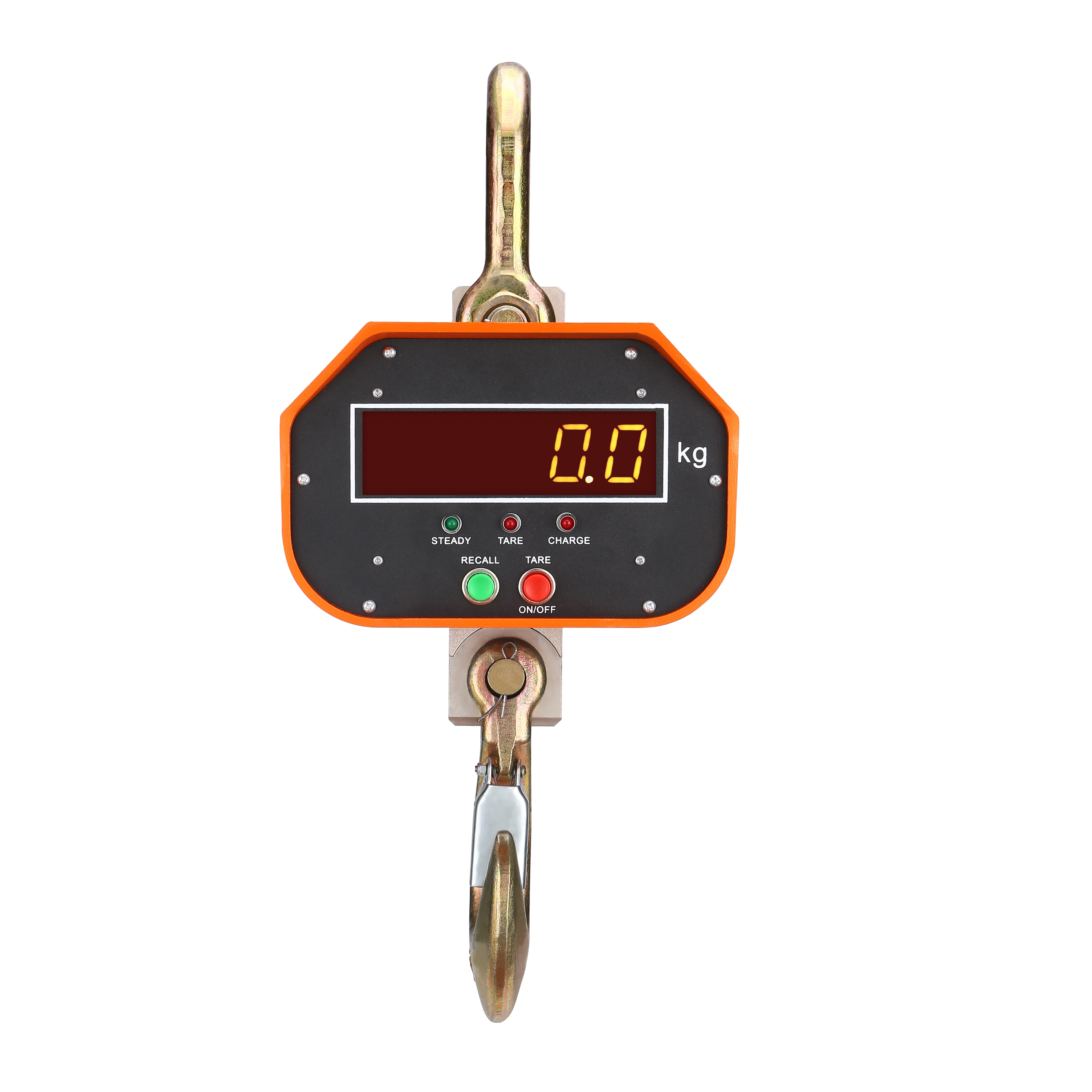 turn on/off the auto lock function of the digital crane scale