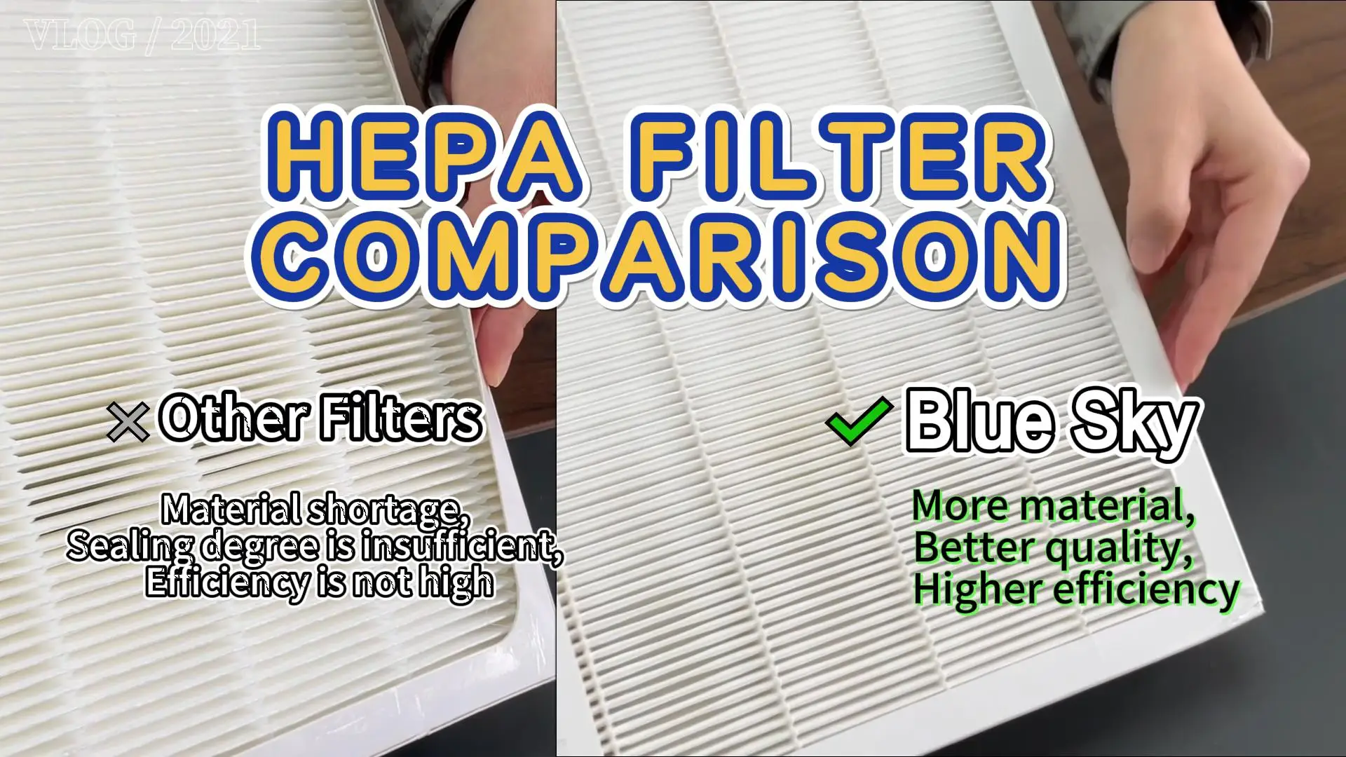 Replacement Collapsible Particle Carbon Air Purifier Filter For Blueair Blue Pure 411 Air