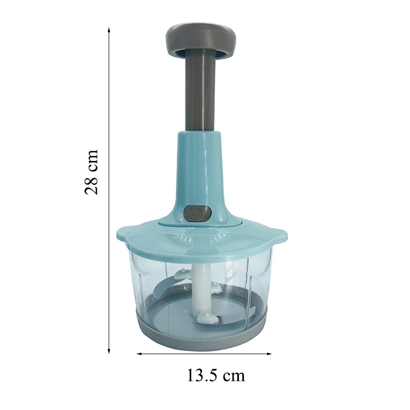 Manual Push Hand-Press Vegetable Multi-Function Chopper