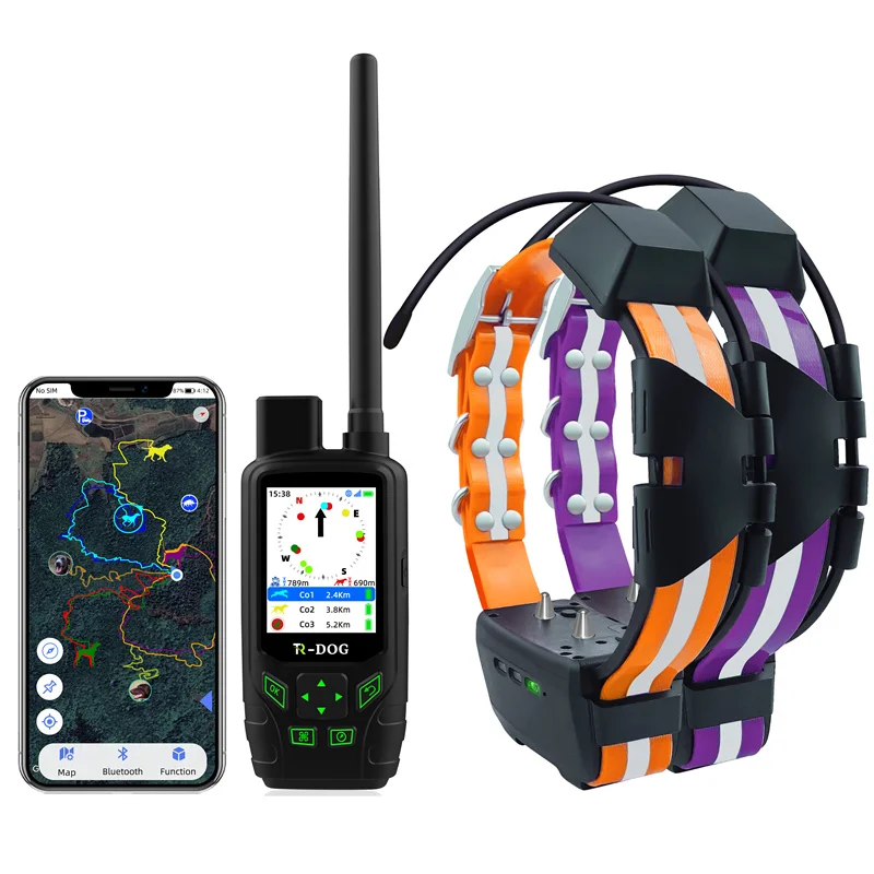Bird dog tracking system IPX7 waterproof hunting dog collar GPS hunting dog tracking system GPS / 4G tracking device