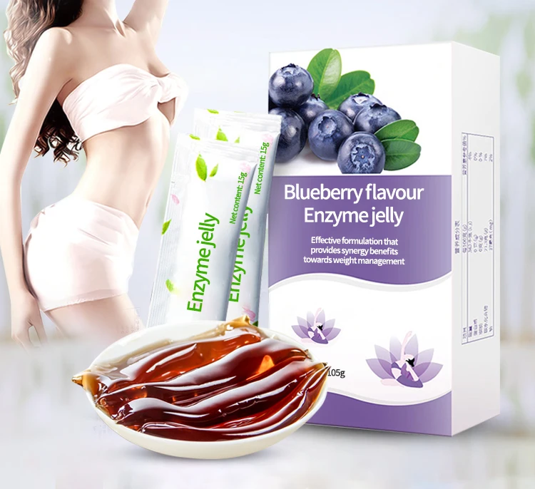 Oem/odm Natural Mixed Fruit And Vegetable Weight Loss Slim Enzyme Jelly