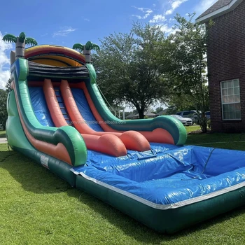 Inflatable Bouncer House Jumping Bouncy Castle Water Slide Combo For Party Rental