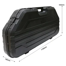 1150mm Heavy Duty for Hard Case for Compound Bow with Locking Holes and 12 Arrow Holders OEM & ODM Supported