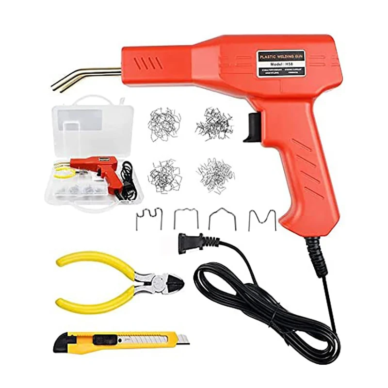 QA1102 Hot Plastic Welding Machine Repairing Tool Car Bumper Repair 110v 220V Portable Welding Machine Bumper Repair Kit
