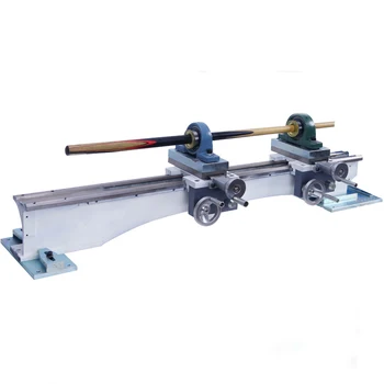 ダブルチャックビリヤードキュー旋盤ミニマニュアル旋盤ビリヤード修理