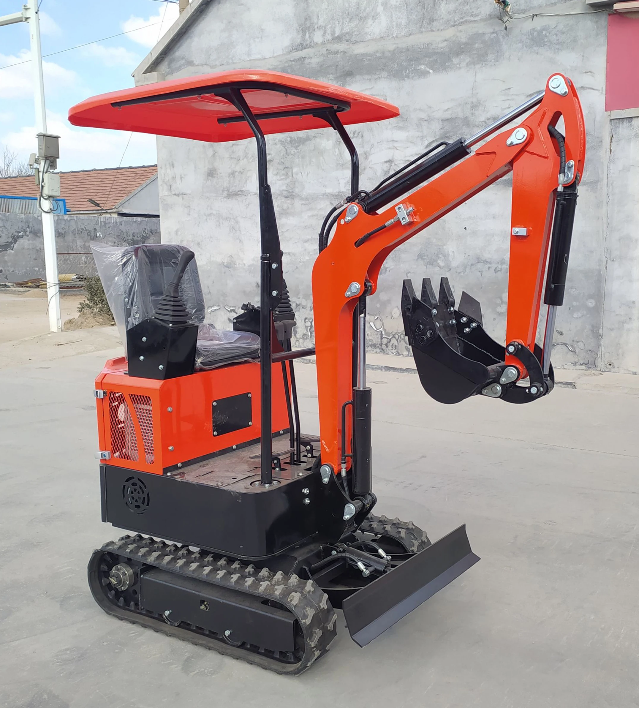Shandong Nuoman Engineering Machinery Mini Excavator 1Ton for Sale