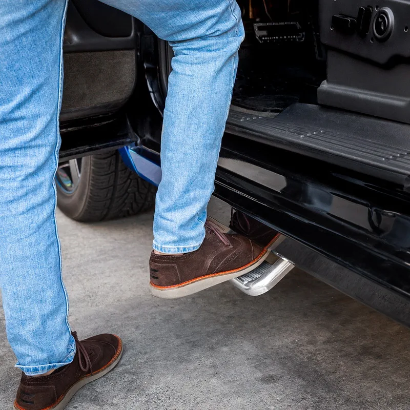 Aluminum Truck Coated Side Step Entering And Exiting Truck Suv Safer