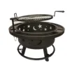 Black Rotating double-layer barbecue  -81 Star  small