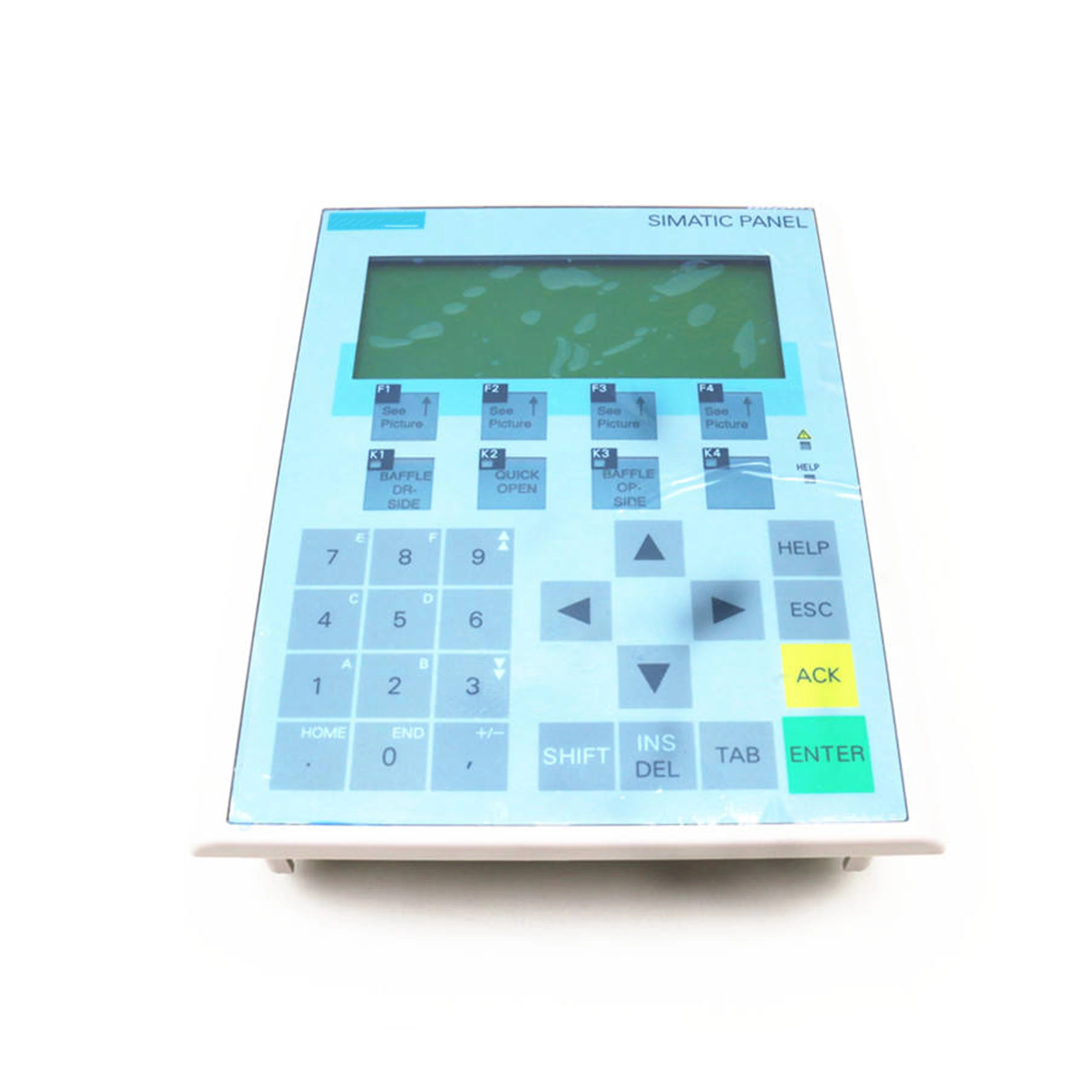 New Original 6AV6 641-0BA11-0AX1 6AV6641-0BA11-0AX1 SIMATIC HMI OP 73 micro operator panel from Siemens. Compact design, monochrome LCD display, key operation, MPI/PROFIBUS communication. Used for parameter setting