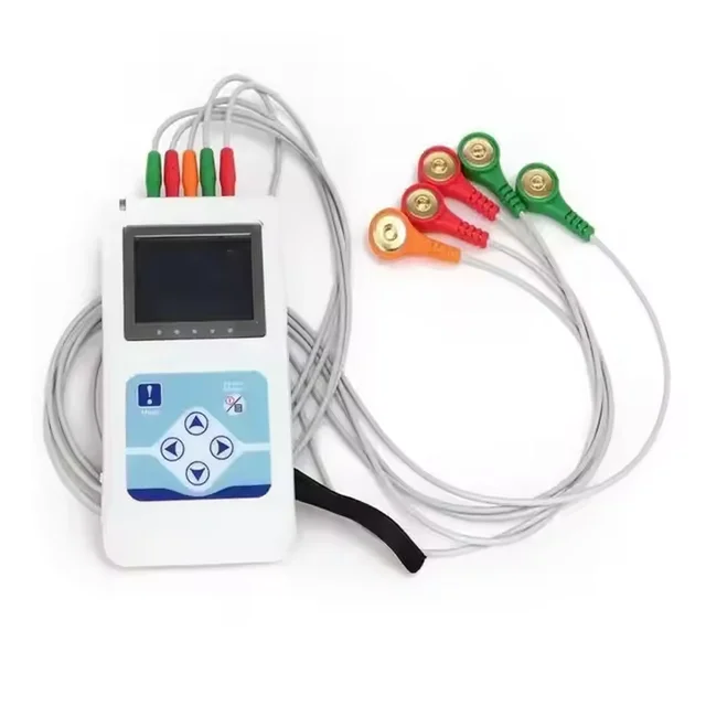 JHB TLC9803 Dynamic 3 Channels 24 Hours ECG System Holter ECG/ EKG Monitor ECG Recorder/analyzer Electric CE Holter Price ISO