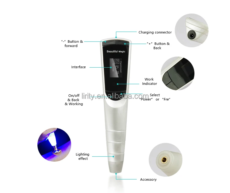 New design 3 in 1 beauty ozone acne treatment plasma pen eyelid lifting jet plasma pen mole removal Wrinkle Remover