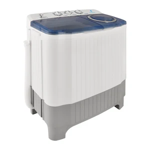 2026 7.1-8.0kg Top Load Twin Tub Semi-Automatic Washing Machine with Air Turbo Spin-Drying for Commercial & Household Use