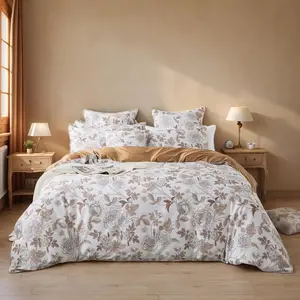 Duvet Cover Set ,Quilt Cover Set 100% Egyptian Cotton 800TC Comforter Cover Set with Hidden Zipper Closure 3Pcs