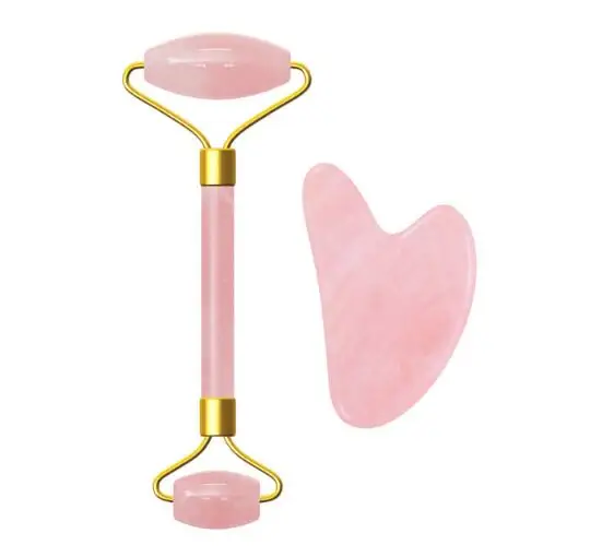 Facial Massage Roller Guasha Board Double Heads Natural Jade Stone Face Lift Body Skin Relaxation Slimming Beauty Neck Thin Lift Buy Jade Roller Guasha Board Facial Massage Roller Product On Alibaba Com