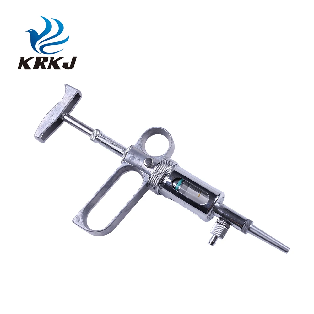 CETTIA KD111 1-10ml Continuous and Adjustable Veterinary Automatic Injection Syringe Gun10ml for Tree