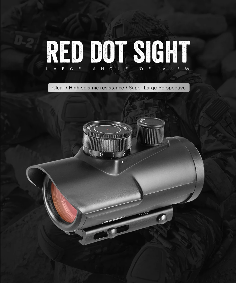 5D Era Red Dot Sight Scope Holographic 1X30 11mm & 20mm Mount for ...