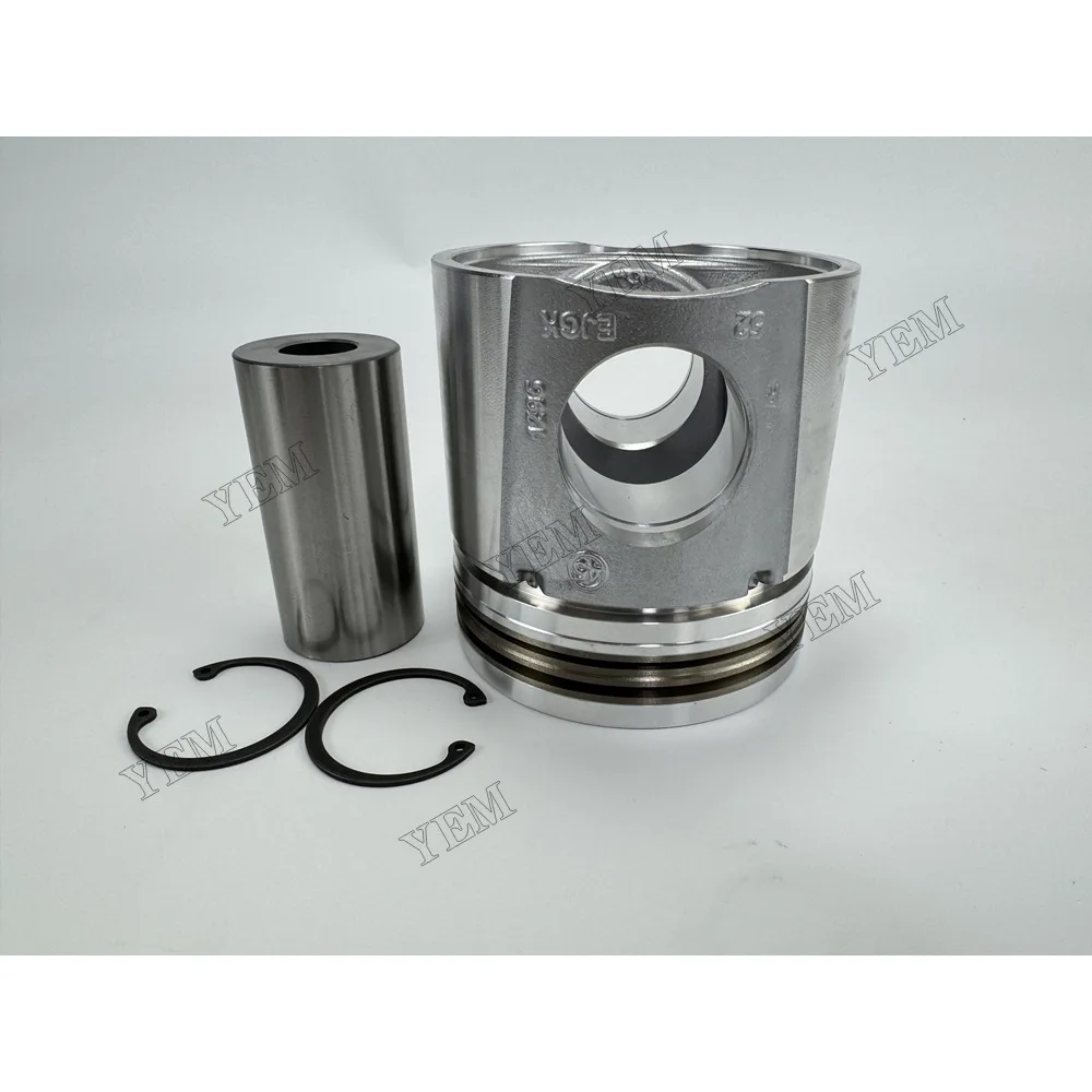 For Komatsu 6D114E-3 Piston and Pin Clip 4933120 Replacement Engine Parts 3