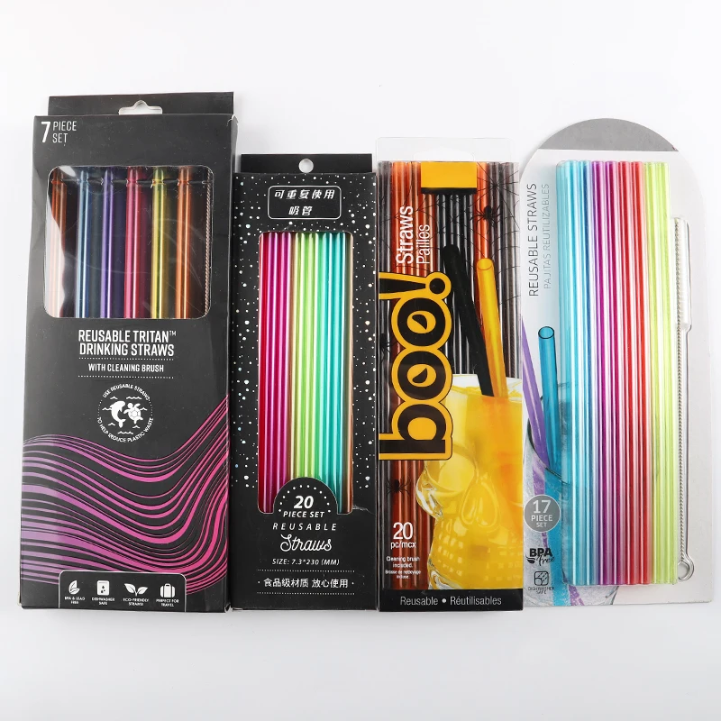 12" Reusable Plastic Straws For 40 Oz Stanleys Tumbler Cups,40oz